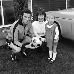 Terry Paine former Southampton star now with Hereford seen here with his wife Pat