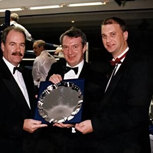 Terry Quinn Editor Daily Record St Andrews Sporting Club silver salver presented to