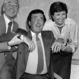 Print of Terry Wogan handing over Television Theatre keys Print of Terry Wogan handing over Television Theatre keys