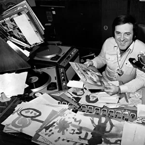 Terry Wogan radio presenter circa 1975