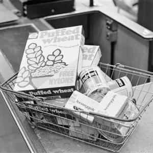 Tesco Supermarket, Elephant and Castle, London, Monday 24th February 1969