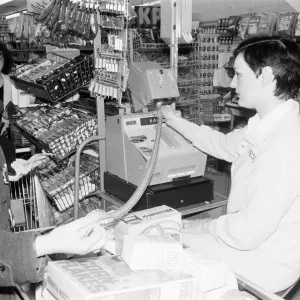 Tesco Supermarket Store, London, 9th May 1977. Tesco Supermarket Chain has made