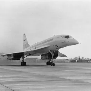 Concorde Prototype 002 Over the Bay of Biscay Print Concorde Prototype 002 Over the Bay of Biscay Print