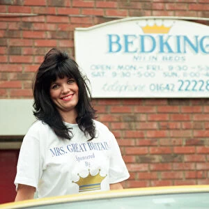 Thanks to Middlesbrough company Bed King, Tracey Moore, who is on a Billingham model