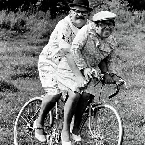 "The two Ronnies"- Ronnie Barker and Ronnie Corbett