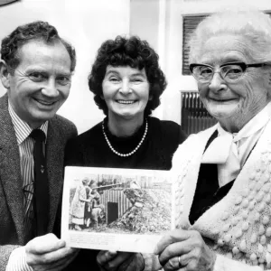 Thomasina Thomson, 83, with her son, Cliff and daughter, Sylvia Adams Thomasina Thomson, 83, with her son, Cliff and daughter, Sylvia Adams