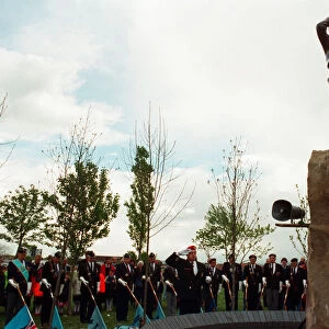 Thornaby Aerodrome Memorial, Unveiling and service of dedication, Thornaby, 8th May 1997