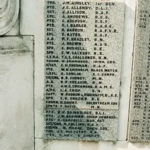 Thornaby Cenotaph, Acklam Road, Thornaby, Stockton on Tees, 12th April 1995