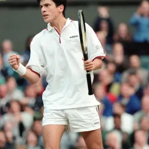 Tim Henman Print - Wimbledon 1997 Fourth Round Tim Henman Print - Wimbledon 1997 Fourth Round
