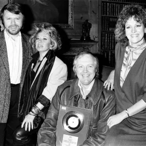 Tim RIce, Bjorn Ulvaeus, Barbara Dickson and Elaine Page pictured at the presentation of Tim RIce, Bjorn Ulvaeus, Barbara Dickson and Elaine Page pictured at the presentation of