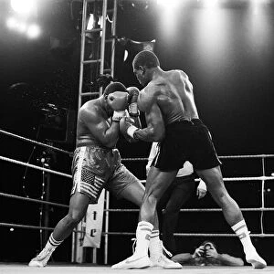 Tim Witherspoon vs. Frank Bruno WBA Heavyweight Title fight at Wembley Stadium