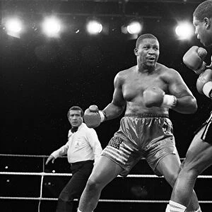 Tim Witherspoon vs. Frank Bruno at Wembley Stadium. This was Witherspoon
