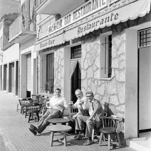 Time for a Beer Print, Majorca, Spain 1971