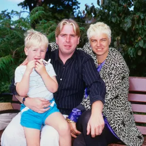 Timothy Spall Print with Family Circa 1986