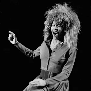 Tina Turner in concert, Break Every Rule World Tour, NEC Arena, Birmingham, June 1987