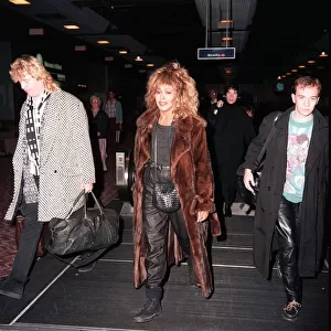 Tina Turner singer at LAP Sept 1986