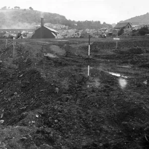 Abercarn Colliery Tip Print, August 1968 Abercarn Colliery Tip Print, August 1968
