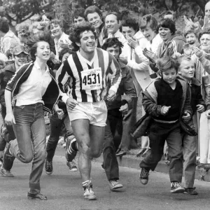 Colourised Print of the First Great North Run