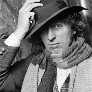 Tom Baker, actor who plays the fourth incarnation of The Doctor in BBC TV series Doctor Tom Baker, actor who plays the fourth incarnation of The Doctor in BBC TV series Doctor
