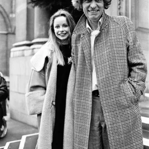 Tom Baker weds Lalla Ward at Chelsea Registry Office. 13th December 1980 Tom Baker weds Lalla Ward at Chelsea Registry Office. 13th December 1980