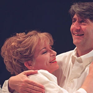 Tom Conti as Lyman and Clare Higgins as Leah in Arthur Millers