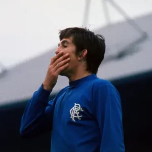 Tom Forsyth of Rangers during his sides match against rivals Celtic in the Old Firm Tom Forsyth of Rangers during his sides match against rivals Celtic in the Old Firm