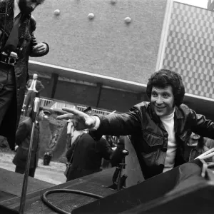 Tom Jones at the BBC Television Centre Wood Lane, to discuss plans for his first one man Tom Jones at the BBC Television Centre Wood Lane, to discuss plans for his first one man