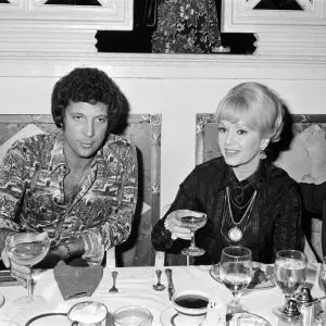 Tom Jones Birthday Party Print in Las Vegas with Debbie Reynolds, June 1974 Tom Jones Birthday Party Print in Las Vegas with Debbie Reynolds, June 1974