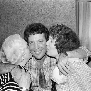 Tom Jones in concert in America. Pictured backstage with his mother Freda Woodward Tom Jones in concert in America. Pictured backstage with his mother Freda Woodward
