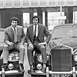 Tom Jones and Engelbert Humperdinck, pictured together with their recently purchased