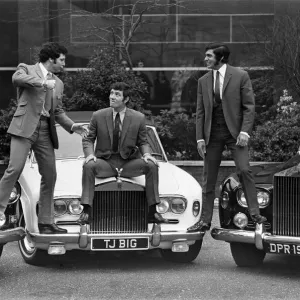 Tom Jones and Engelbert Humperdinck pictured together with their recently purchased Rolls Tom Jones and Engelbert Humperdinck pictured together with their recently purchased Rolls
