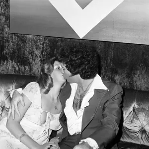 Tom Jones with fan Karen Ross Print, 10th June 1977 Tom Jones with fan Karen Ross Print, 10th June 1977