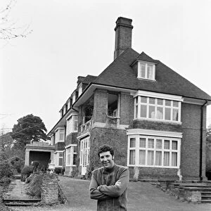 Tom Jones, at his new 65000 pound home in Weybridge, Surrey, 29th December 1968