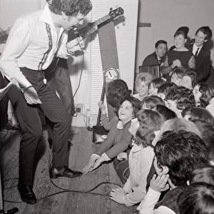 Tom Jones performing at the Atlanta ballroom, Woking. 26 / 2 / 1965