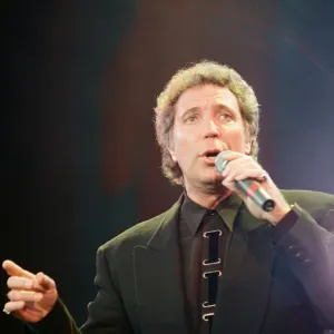 Tom Jones performing during The Simple Truth