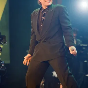 Tom Jones performing during The Simple Truth