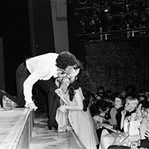 Tom Jones performs at the Olympia, Paris. 23rd April 1979