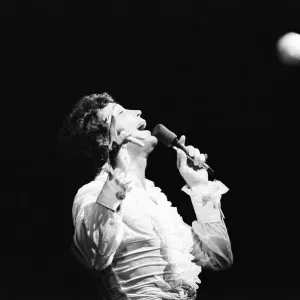 Tom Jones performs at the Olympia, Paris. 23rd April 1979