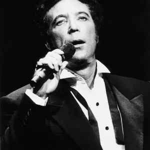 Tom Jones the singer, 8th June 1987 Tom Jones the singer, 8th June 1987