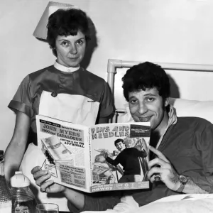 Tom Jones Has Tonsils Out - May 1965 Print Tom Jones Has Tonsils Out - May 1965 Print
