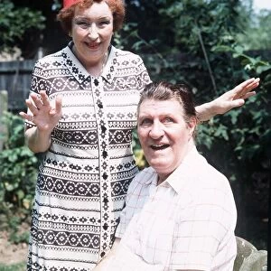 Tommy Cooper comedian with wife Gwen DBase MSI