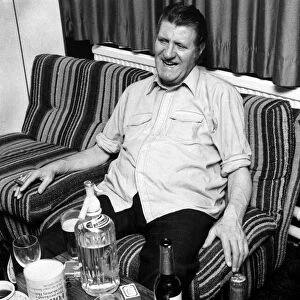 Tommy Cooper, pictured at home, December 1978