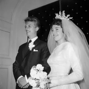 Tommy Steele marries Ann Donoghue at St Patricks Church, Soho Square, London