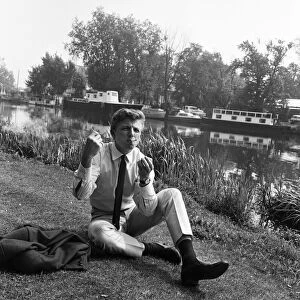 Tommy Steele pictured near the Casino, Hampton Court and on the surrounding river banks