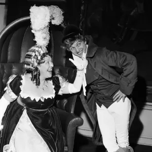Tommy Steele as Tony Lumpkin and Peggy Mount as Mrs Hardcastle in