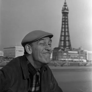 Tommy Trinder comedian in Blackpool June 1965