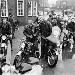 Ton-Up Boys Join Search for Missing Boy, 1964 Print