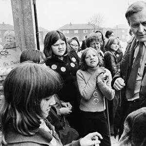 Tony Benn in North Shields making converts for the future