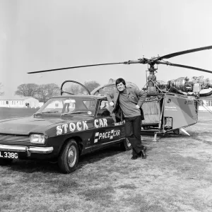 Tony Blackburn Helicopter Print, 28th March 1969 Tony Blackburn Helicopter Print, 28th March 1969