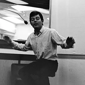 Tony Blackburn, the well known DJ, is now to become a recording star Tony Blackburn, the well known DJ, is now to become a recording star